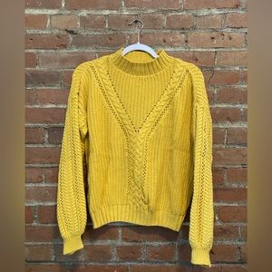 MARLED Sweater Mustard Yellow